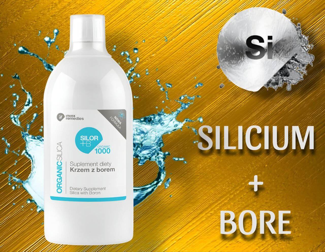 Silicium + Bore cicatrisant