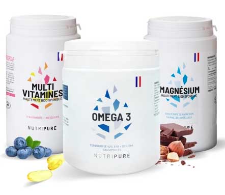 vitamines minéraux omega nutripure