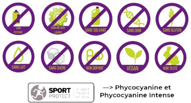 label wake up phycocyanine